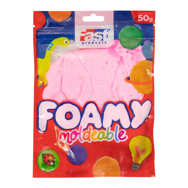 FOAMY MOLDEABLE FAST 50G ROSADO