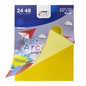 BLOCK ARIEL COVER FAST 24H BI COLOR CARTA