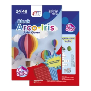 BLOCK ARIEL COVER FAST 24H BI COLOR OFICIO