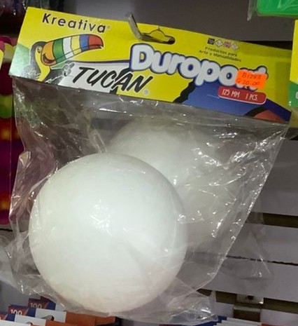 BOLA DE DUROPORT TUCAN 125 MM 1 PCS