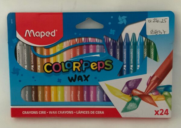 Crayones de cera Color Peps Wax Maped
