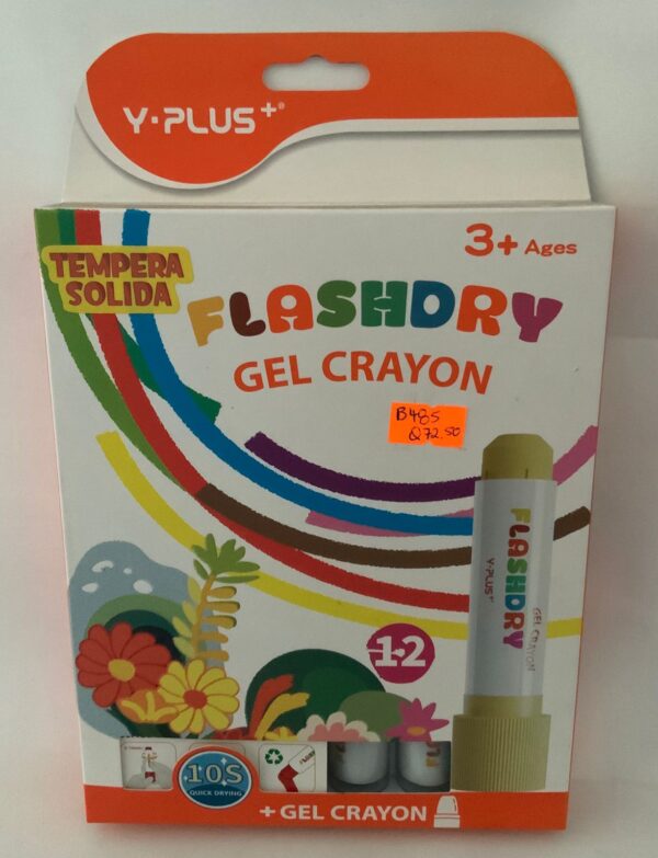 Crayones de gel Flashdry Y-Plus