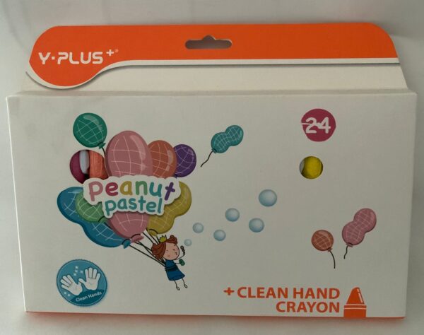 CRAYONES PEANUT PASTEL Y-PLUS