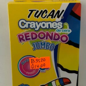 Crayones de ceraredondos jumbo Tucan