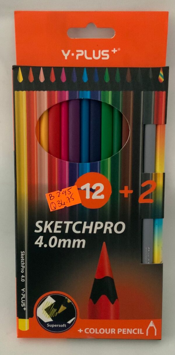 Crayones Sketchpro 4.0 mm Y-Plus