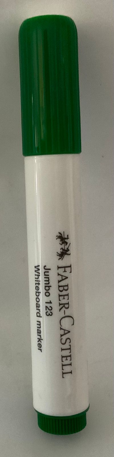 Marcador Jumbo 123 Faber Castell Verde