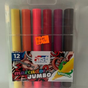Marcador Jumbo Fast Triangular
