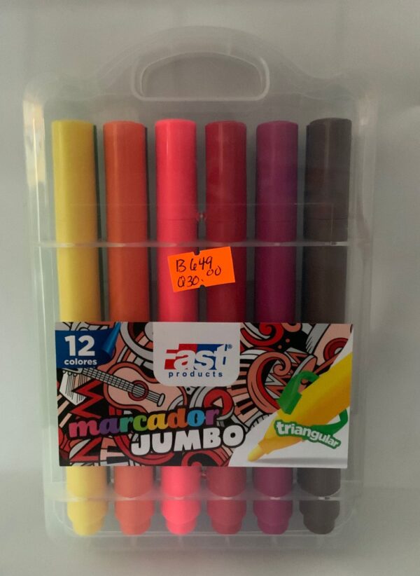 Marcador Jumbo Fast Triangular
