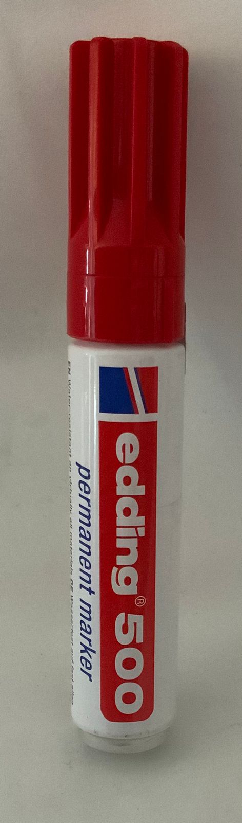 MARCADOR PERMANENTE EDDING 500 ROJO