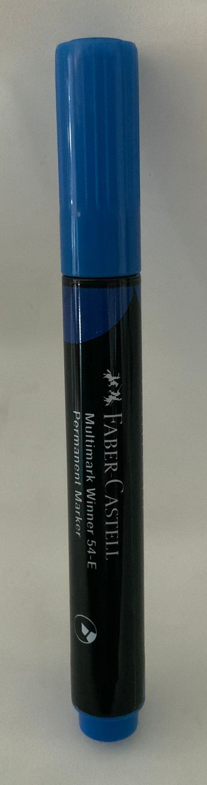 MARCADOR PERMANENTE FABER CASTELL AZUL