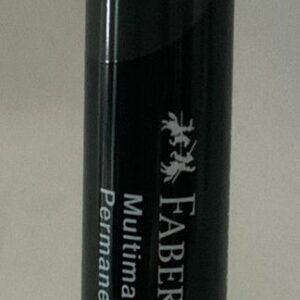 MARCADOR PERMANENTE FABER CASTELL NEGRO