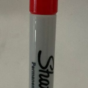 MARCADOR PERMANENTE SHARPIE ROJO