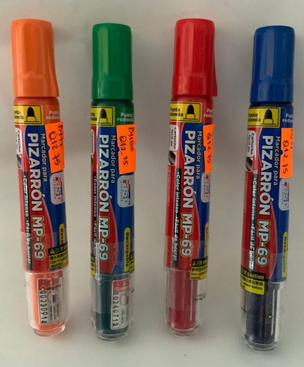 Marcador de pizarra azul MP-69 Fast