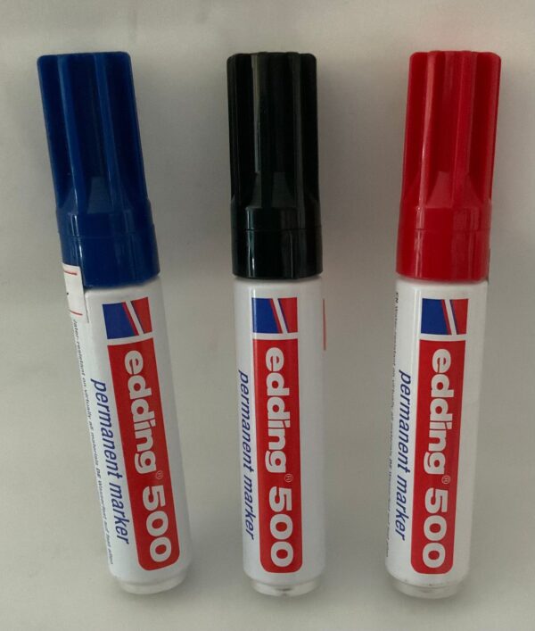MARCADOR PERMANENTE EDDING 500 AZUL