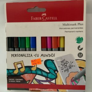 MARCADORES PERMANENTES FABER CASTELL