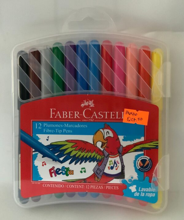 PLUMONES-MARCADORES FABER CASTELL