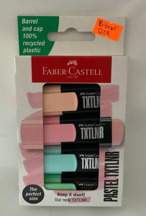RESALTADORES FABER CASTELL PASTEL