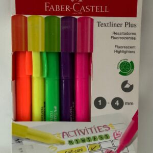 RESALTADORES FLUORESCENTES FABER CASTELL